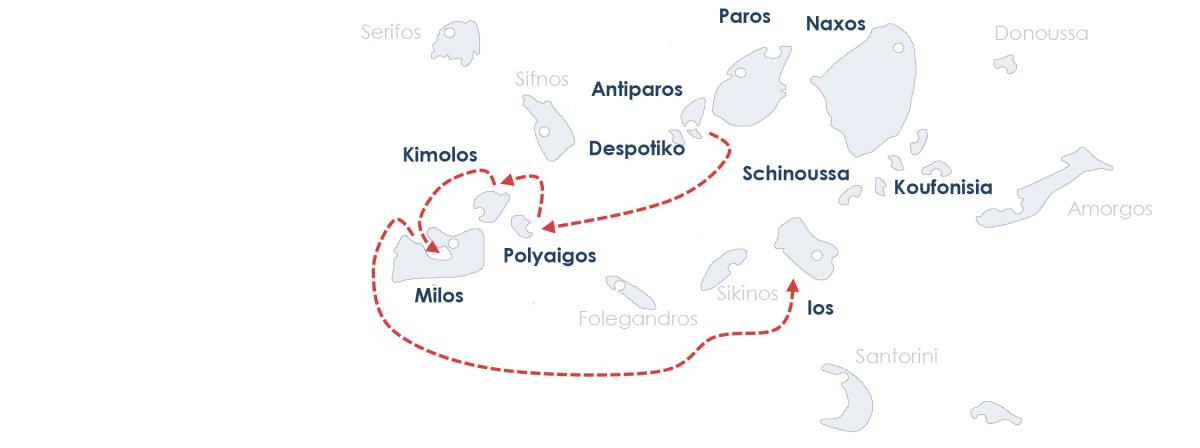 Day 3. Milos - Ios