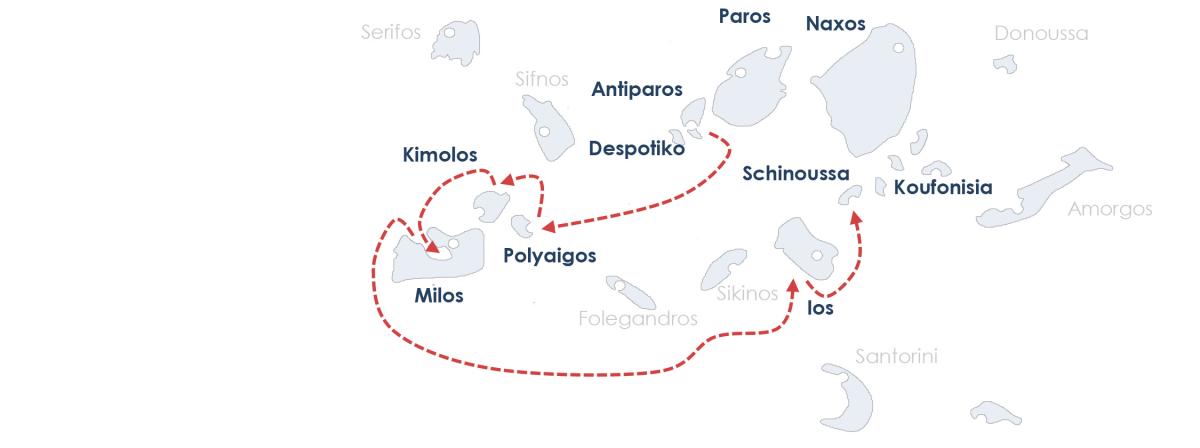 Day 4. Ios - Koufonisia - Schinoussa