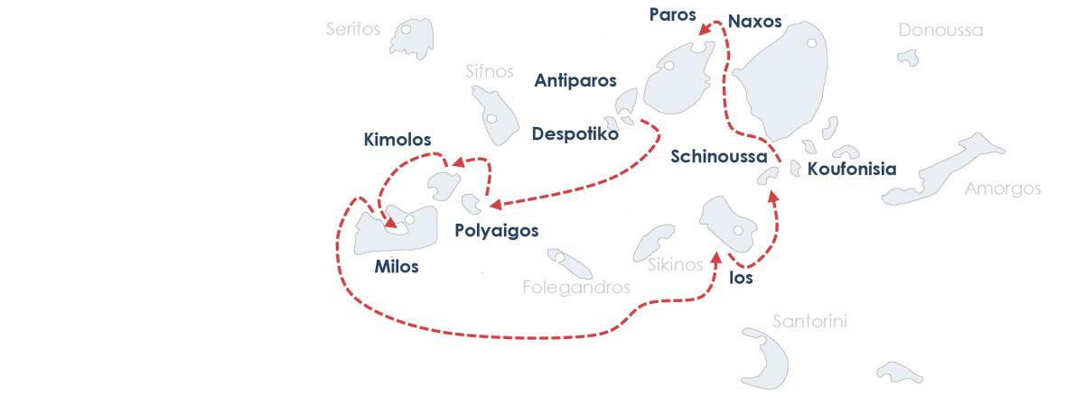 Day 5. Schinoussa - Paros