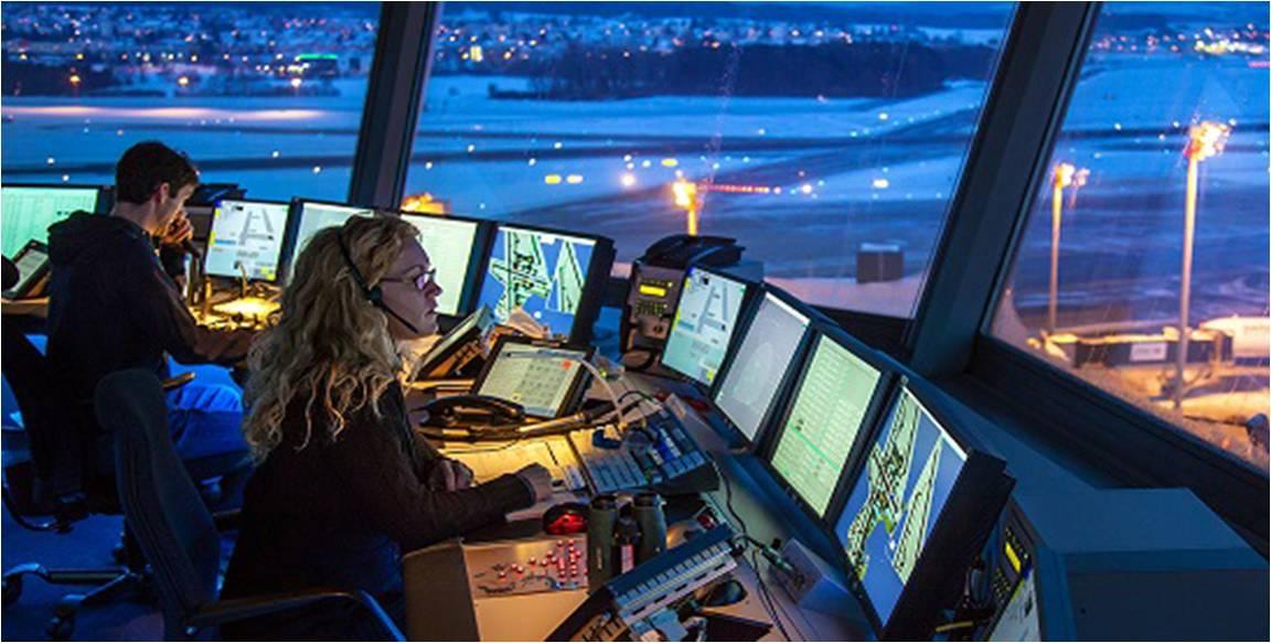 air traffic control rooms