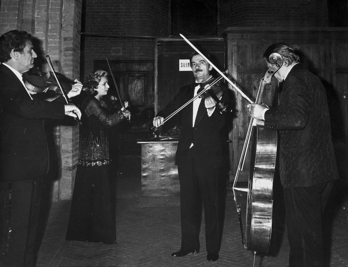 Il Quartetto Italiano a Siena, Cripta San Domenico - Siena (1975)