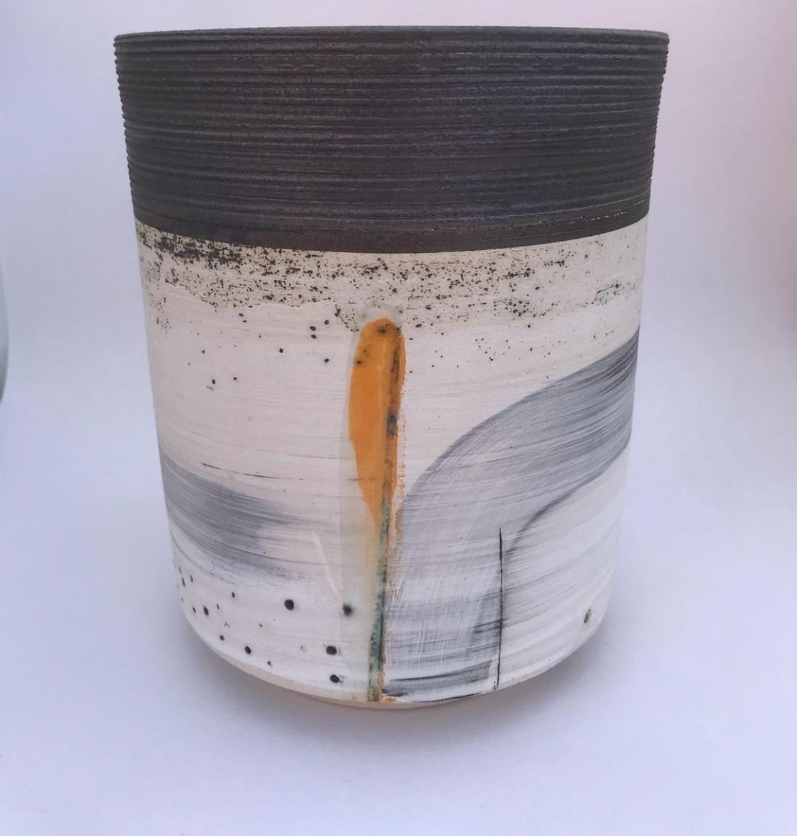 Thrown Pot: Inspired by found Object 