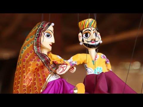 kathputli dance| rajasthani puppet show| bagore ki haveli