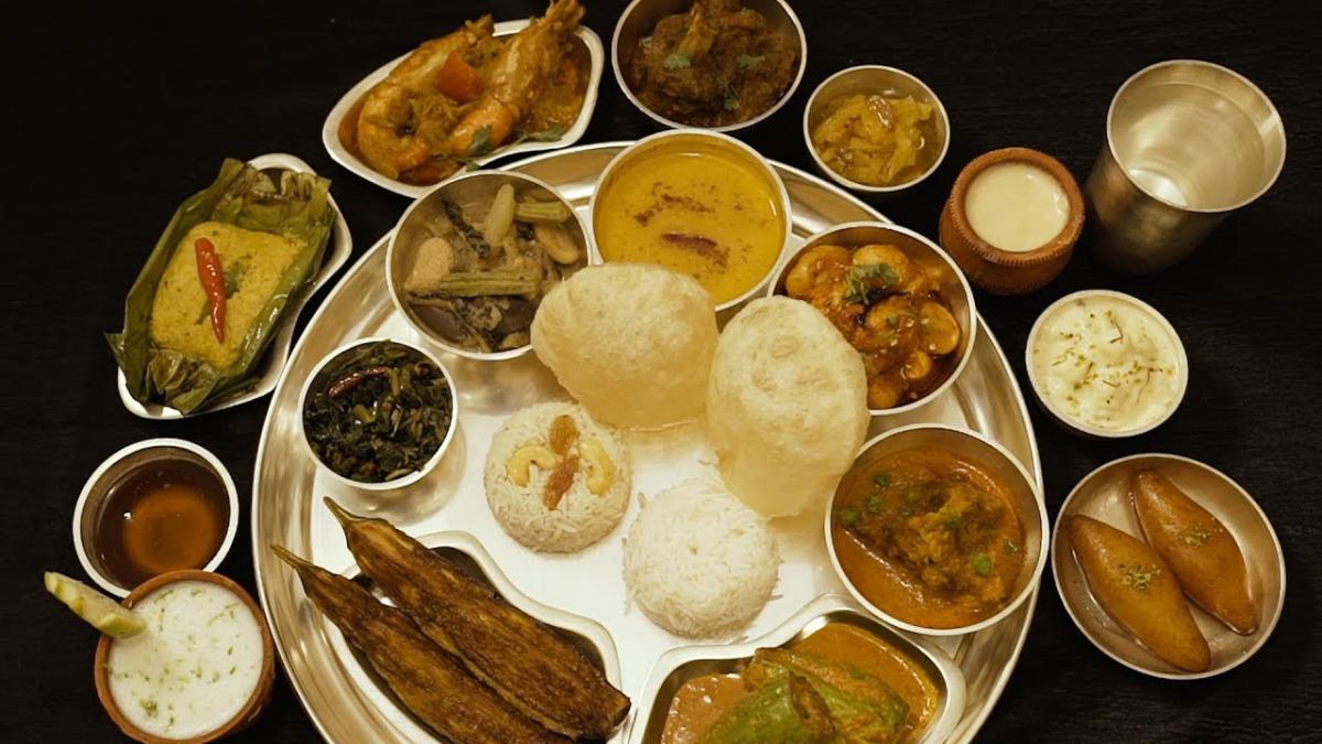 the Classic Bengali Thaali