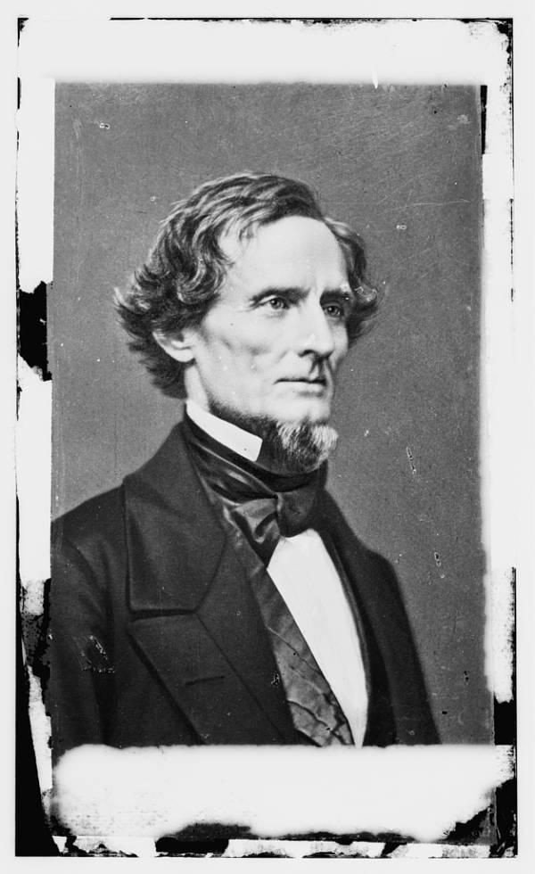 Confederate President Jefferson Davis