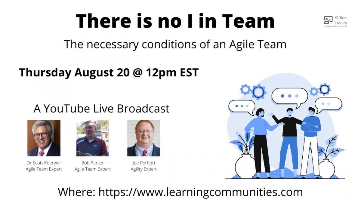 Office Hours: There is no I in Team