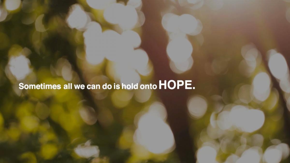 Strategic HOPE - Hold On. It’s Going To Be Okay.