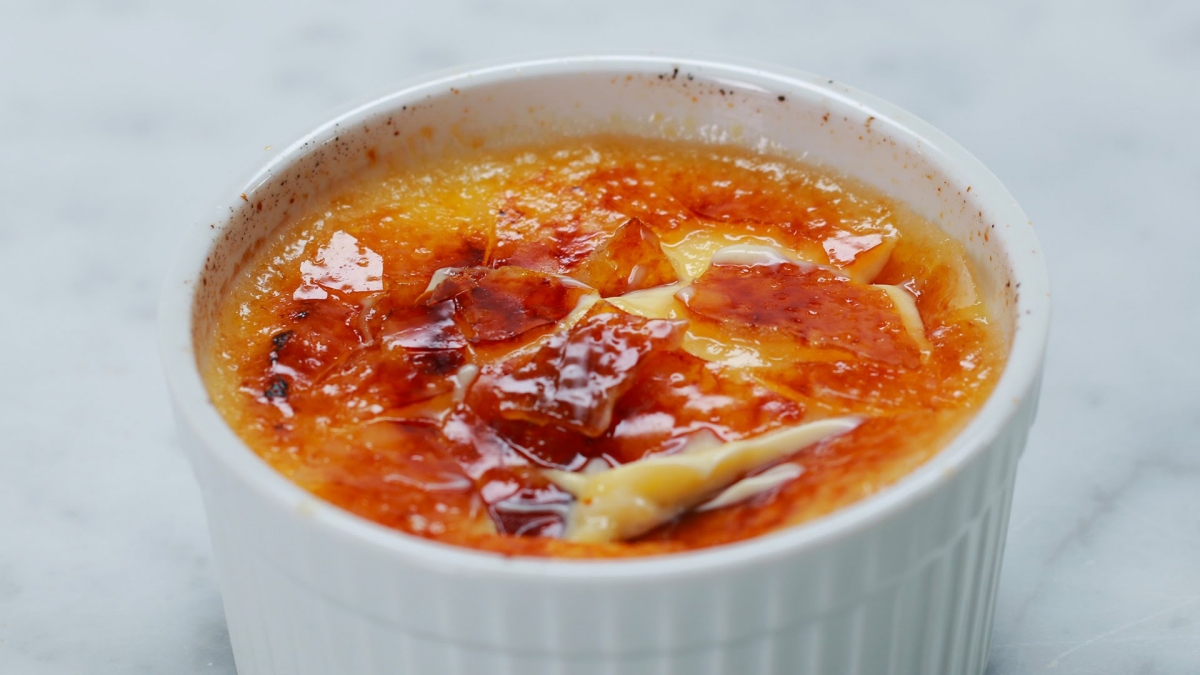 Kotitekoinen Crème Brûlée