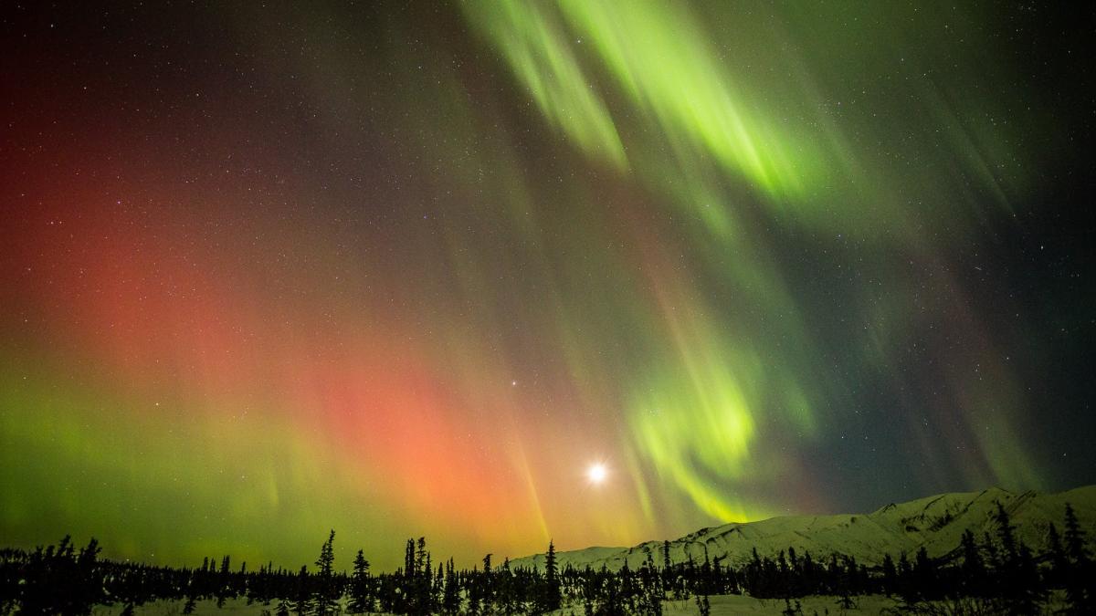 Northern Lights timelapse, Alaska 