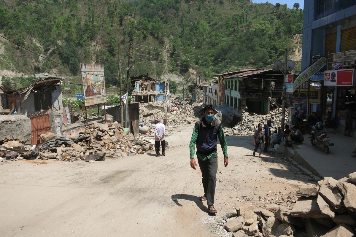 Mija rok od trzęsienia ziemi w Nepalu.
