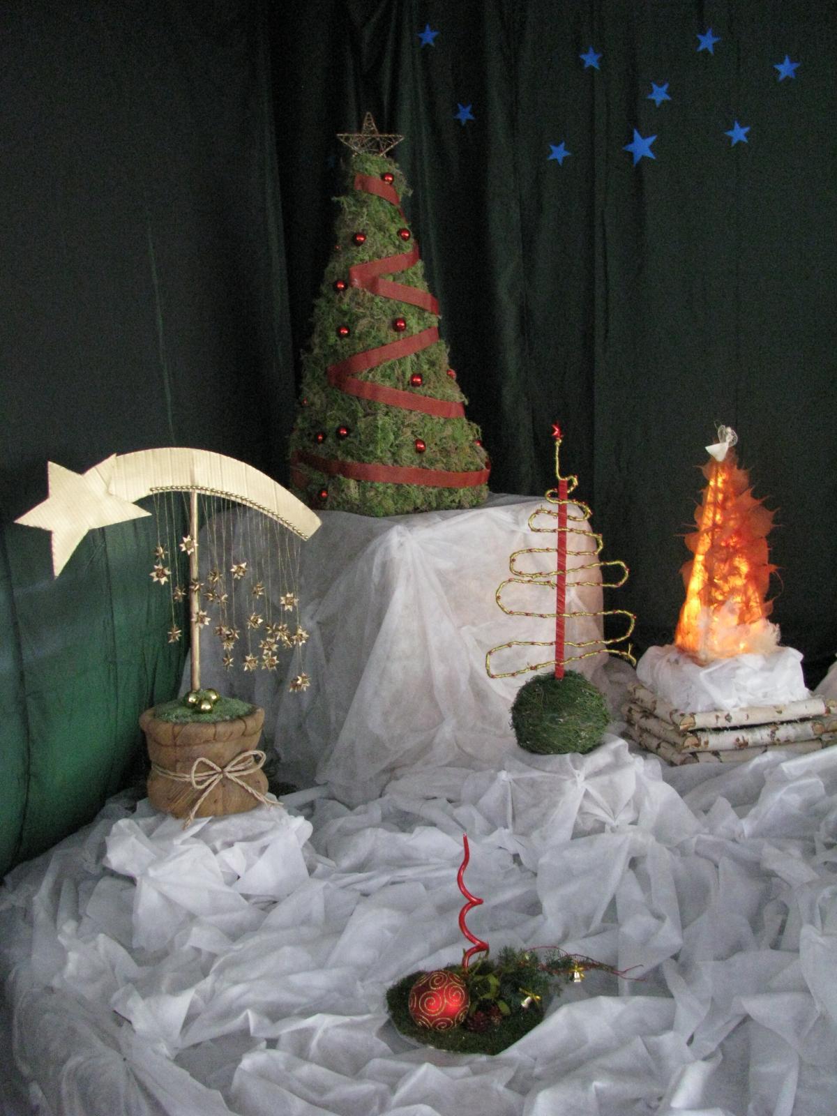 Dekoracje świąteczne. Wystawa zimowa 2011