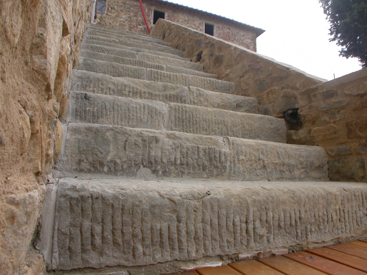 Stair producted with cordonato di recupero