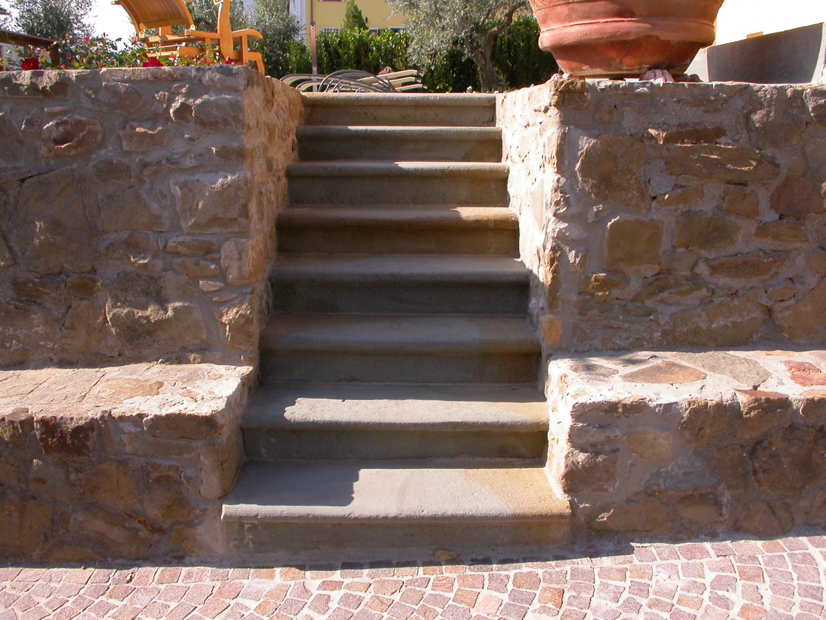 Stair producted with  scalini di recupero