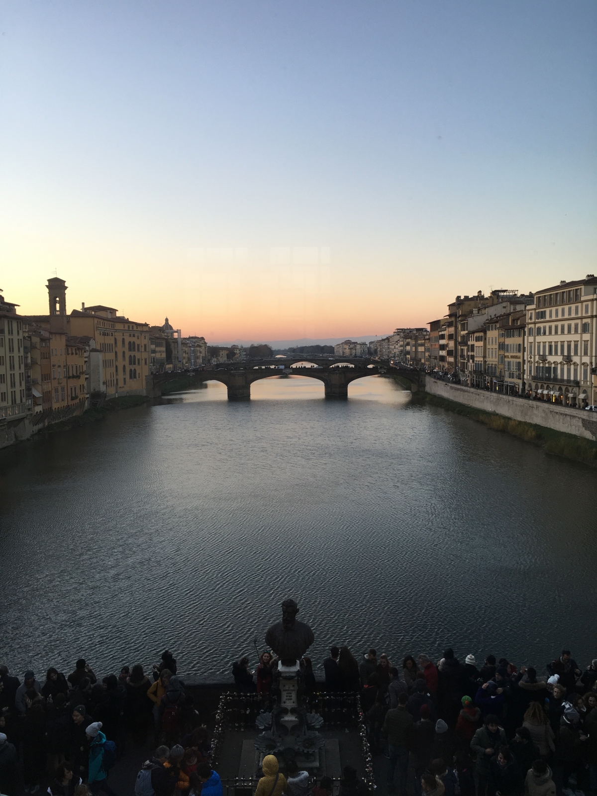 The Vasari view from above the Ponte Vecchio
