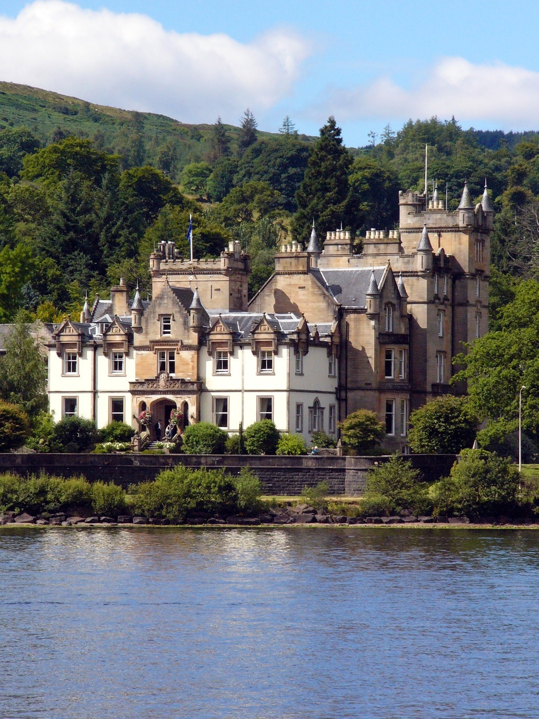 Cameron House, stunning five star Scottish Baronial mansion