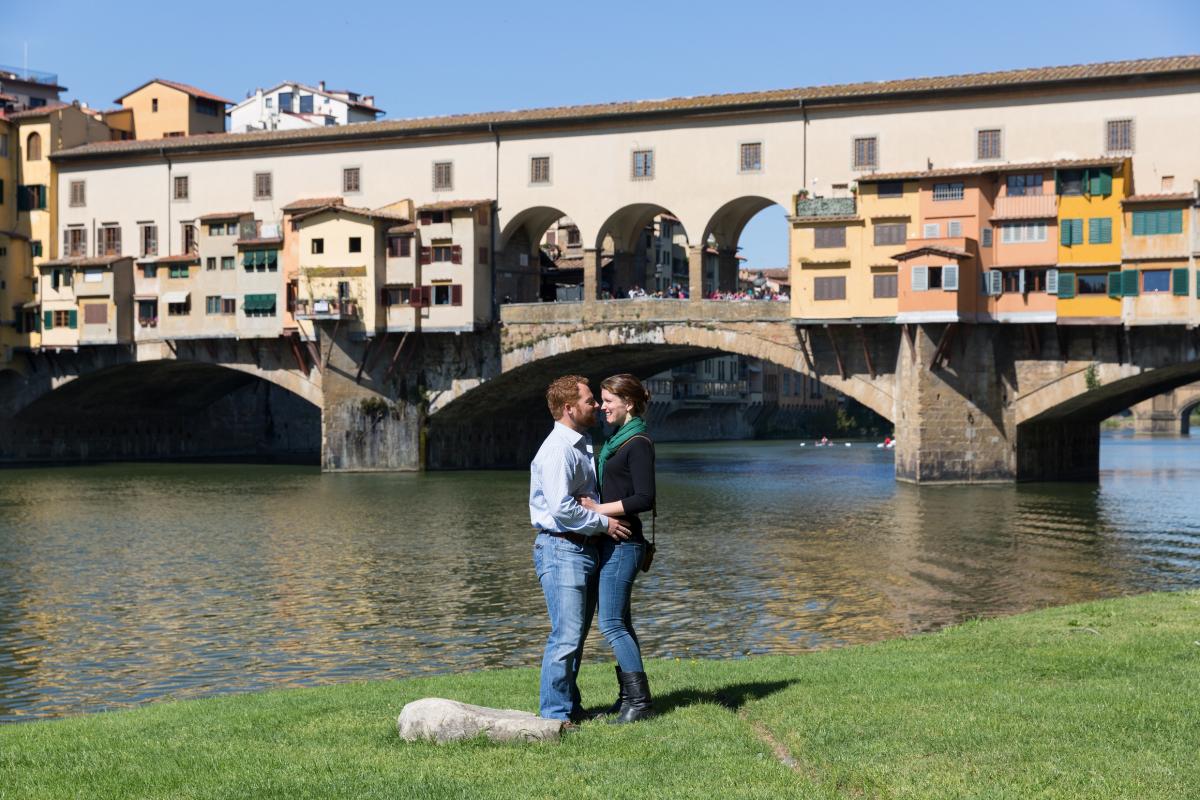 Veduta su Ponte Vecchio