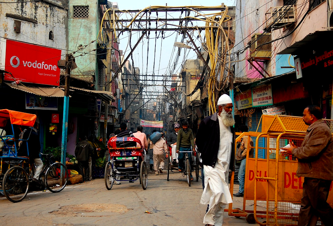 Delhi bazaar