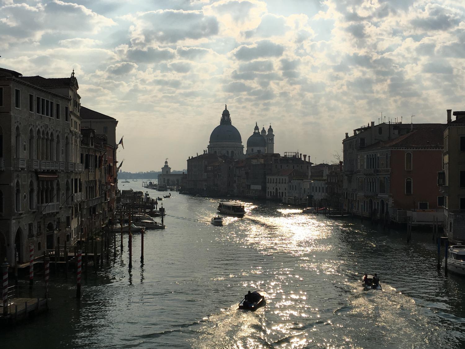 Evening on the Accademia Bridge